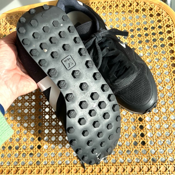 Veja Black and White Sneakers - Picture 8 of 12